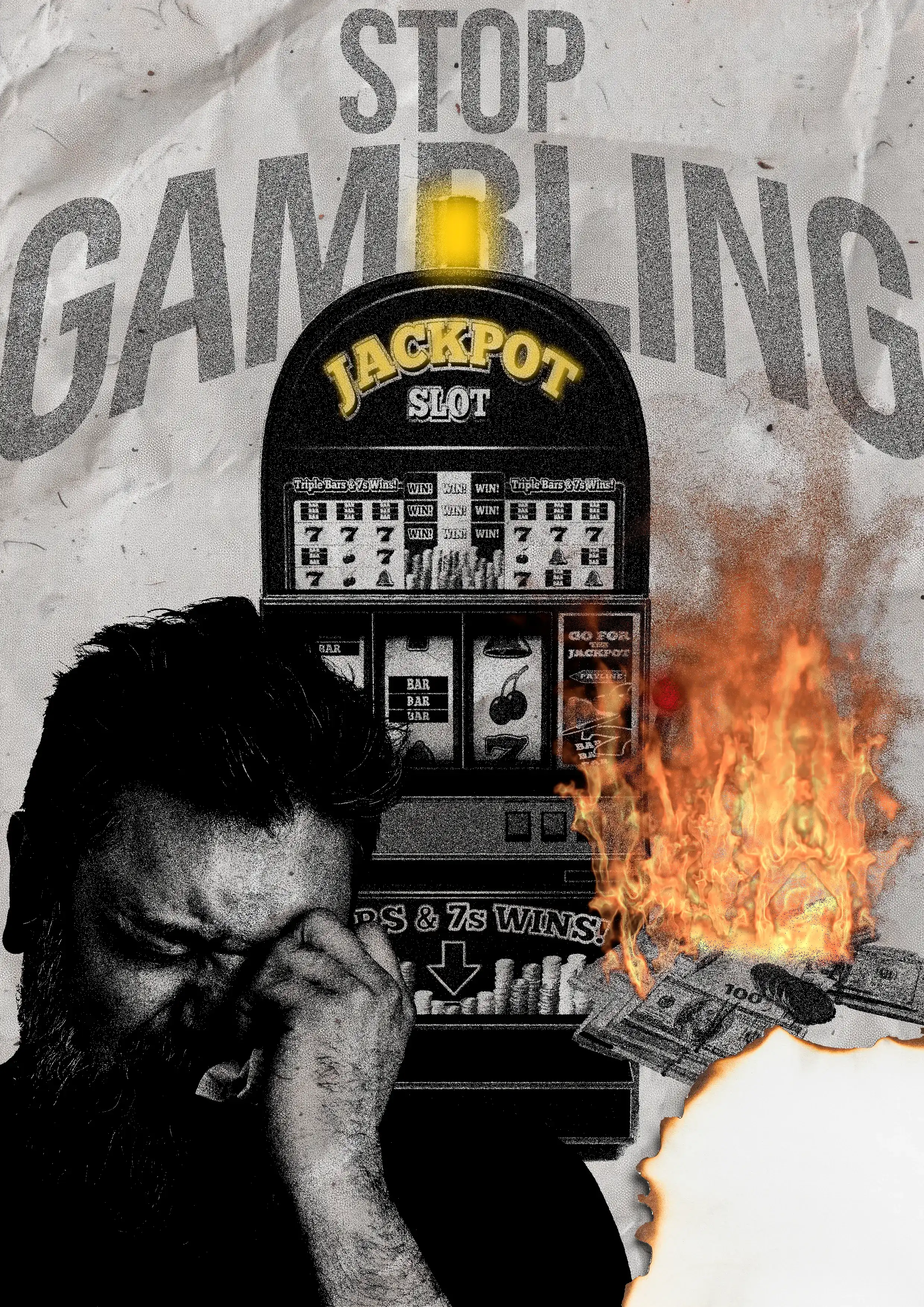 Gambling plakat i stort format